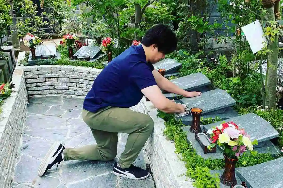 新緑が鮮やかな初夏の庭苑